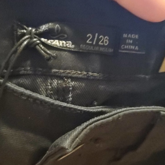 Prana Oday active athletic hiking pants jeans size 2 midnight wash new!! - Picture 6 of 7